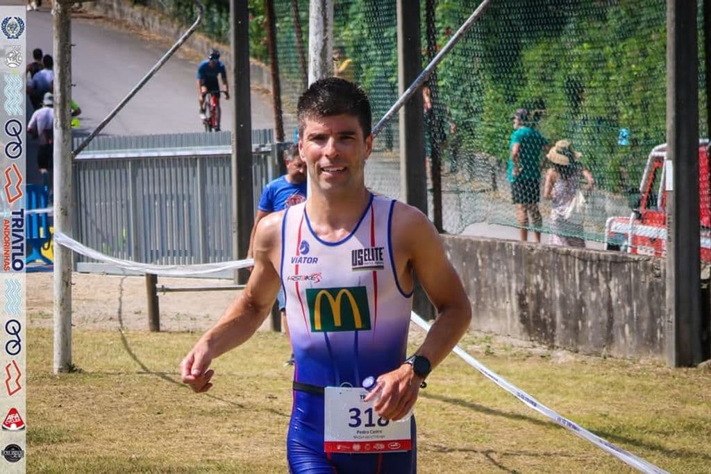 Atleta com o dorsal 318