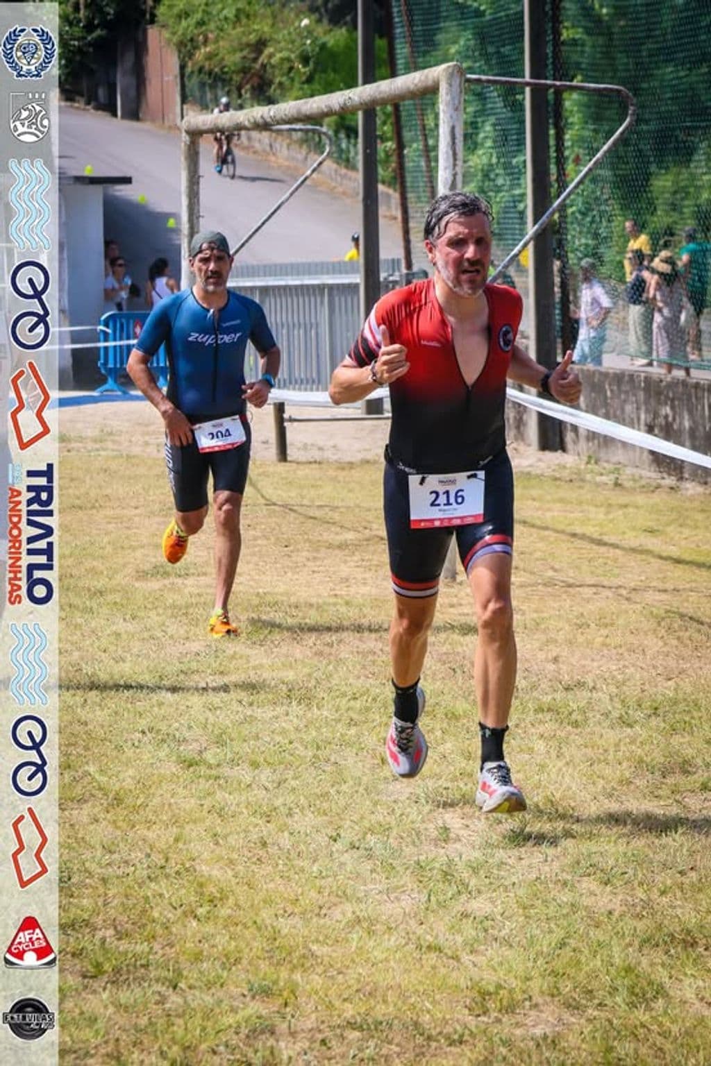Atleta com o dorsal 216