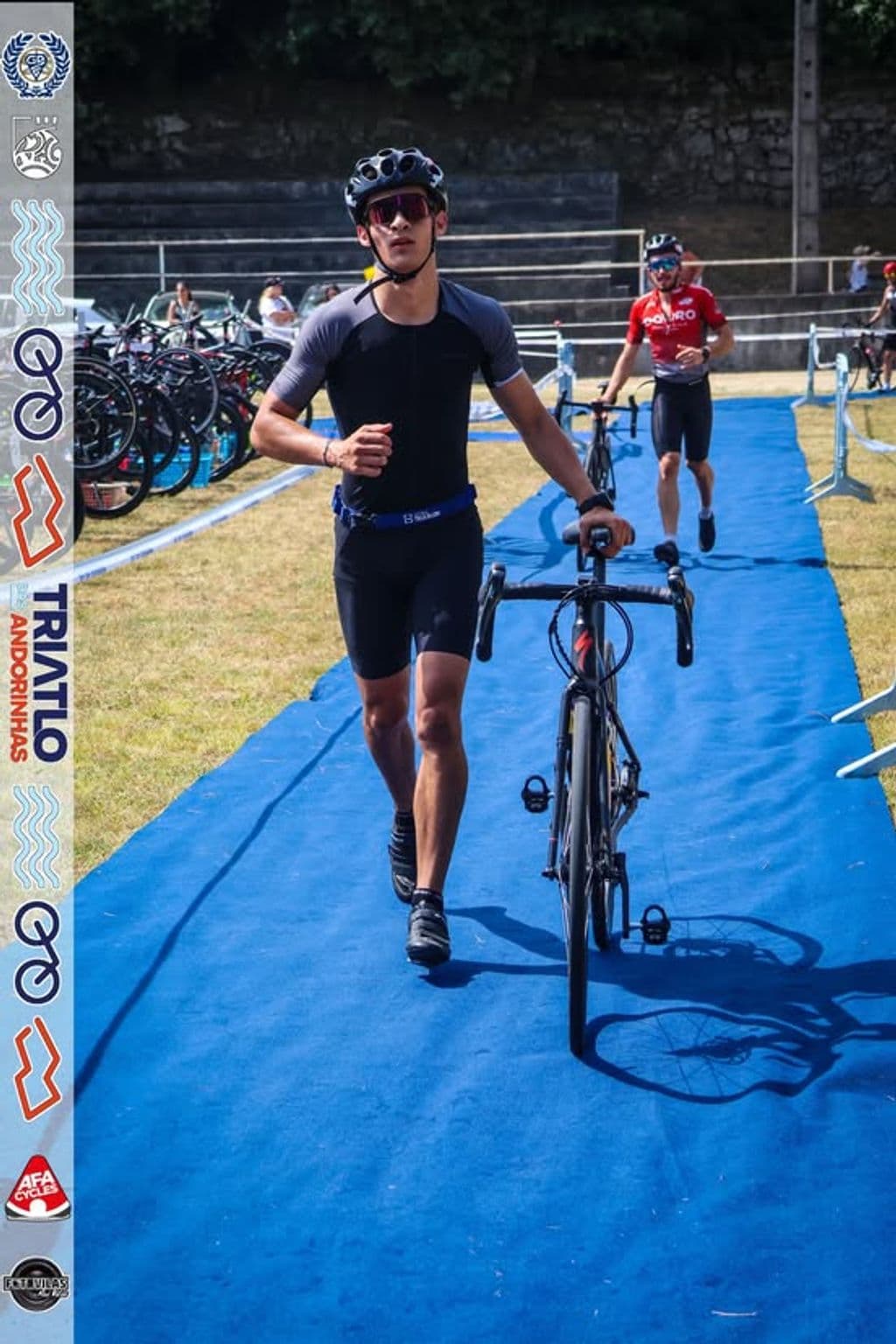 Atleta com o dorsal 187