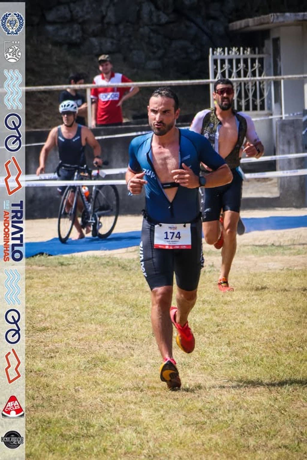 Atleta com o dorsal 174