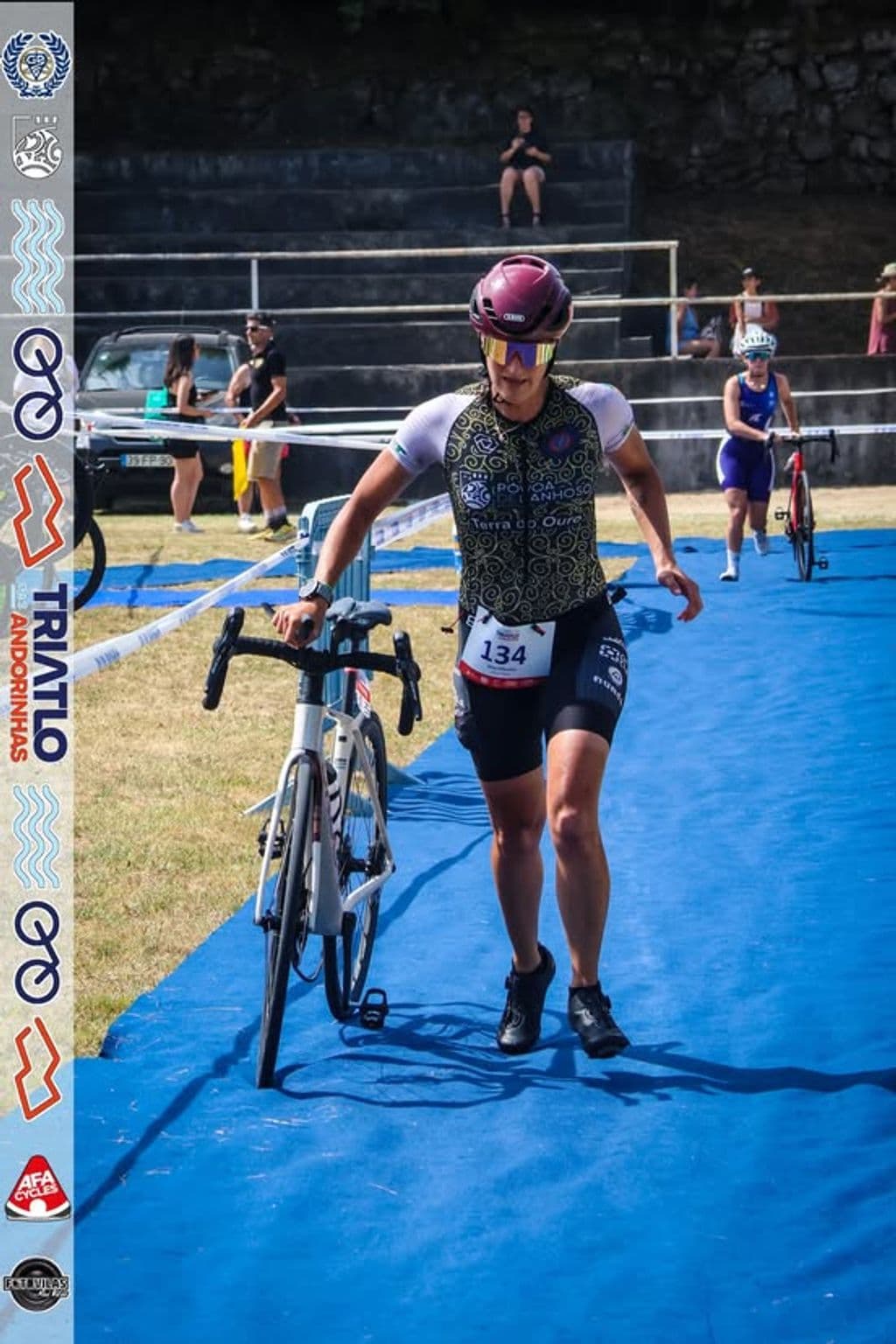 Atleta com o dorsal 134