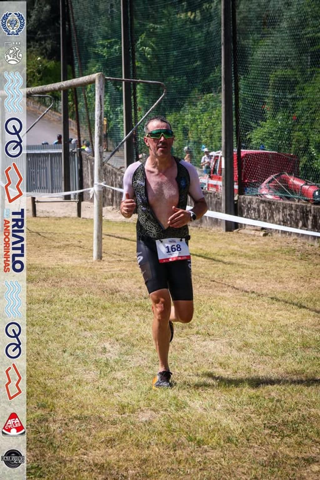 Atleta com o dorsal 168