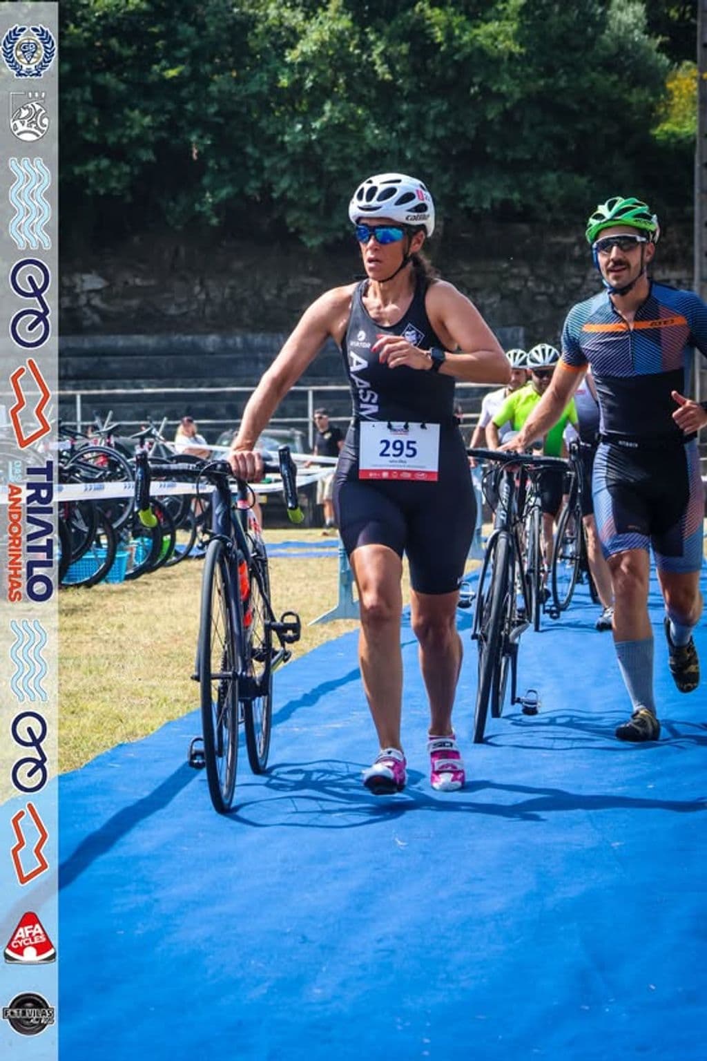 Atleta com o dorsal 295