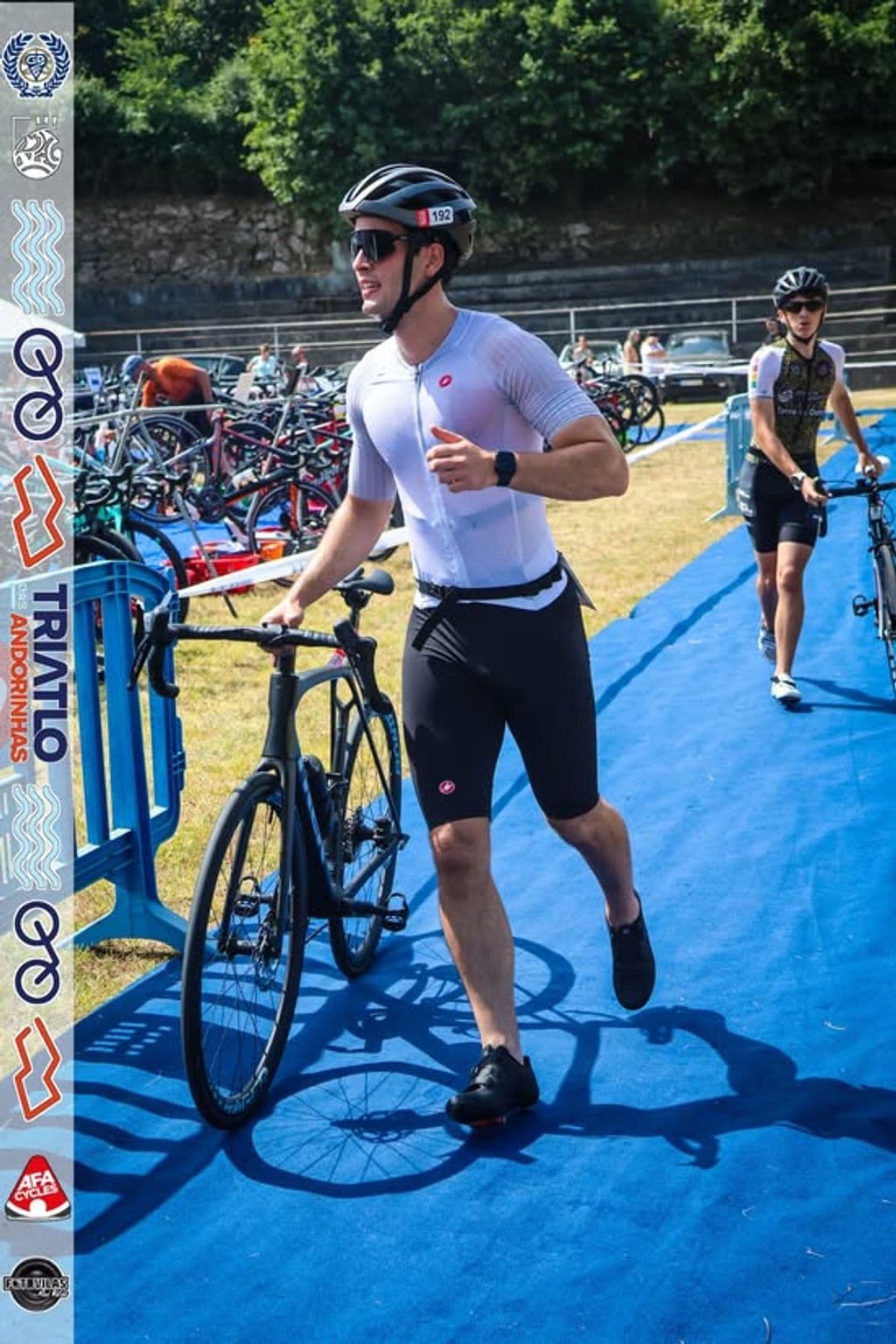 Atleta com o dorsal 192