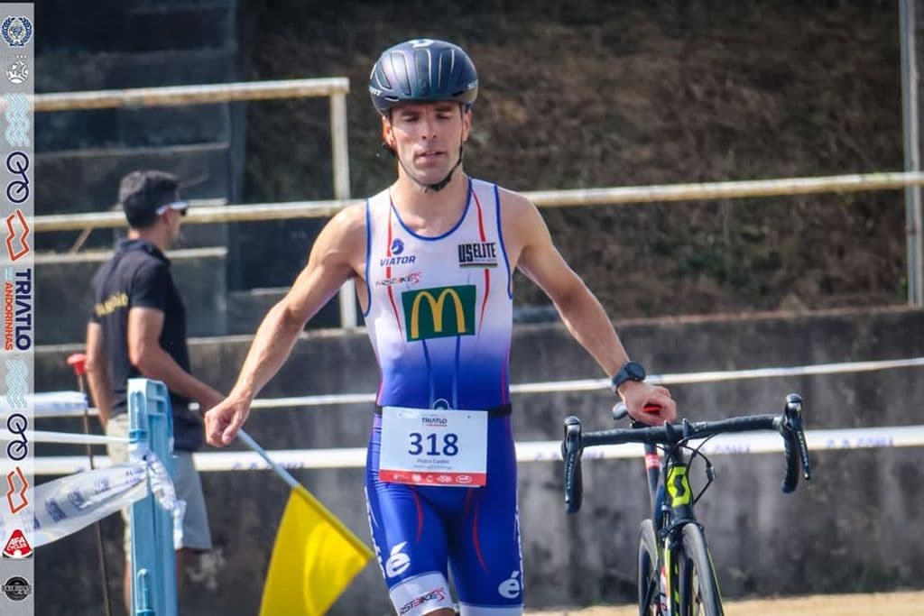 Atleta com o dorsal 318