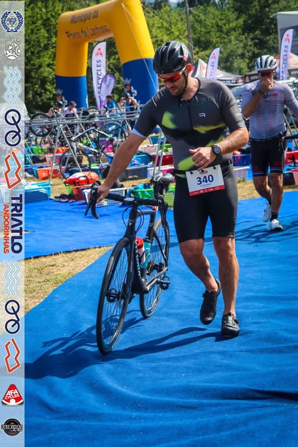 Atleta com o dorsal 340