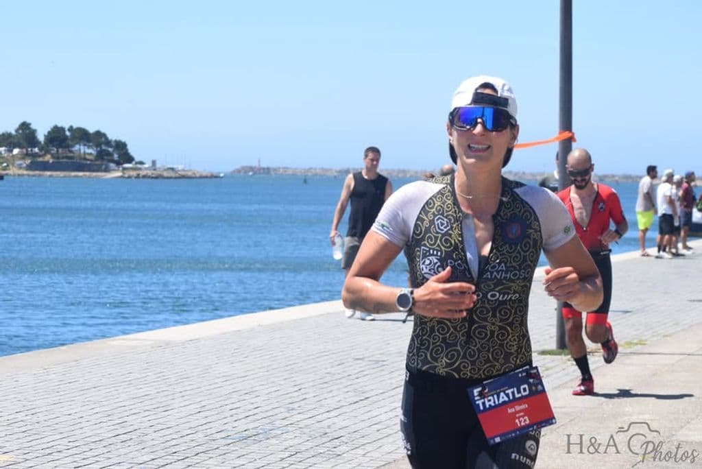 Atleta com o dorsal 123