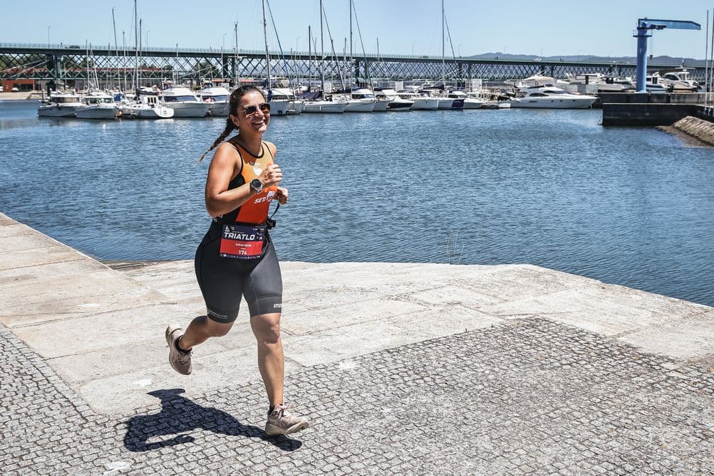 Atleta com o dorsal 174