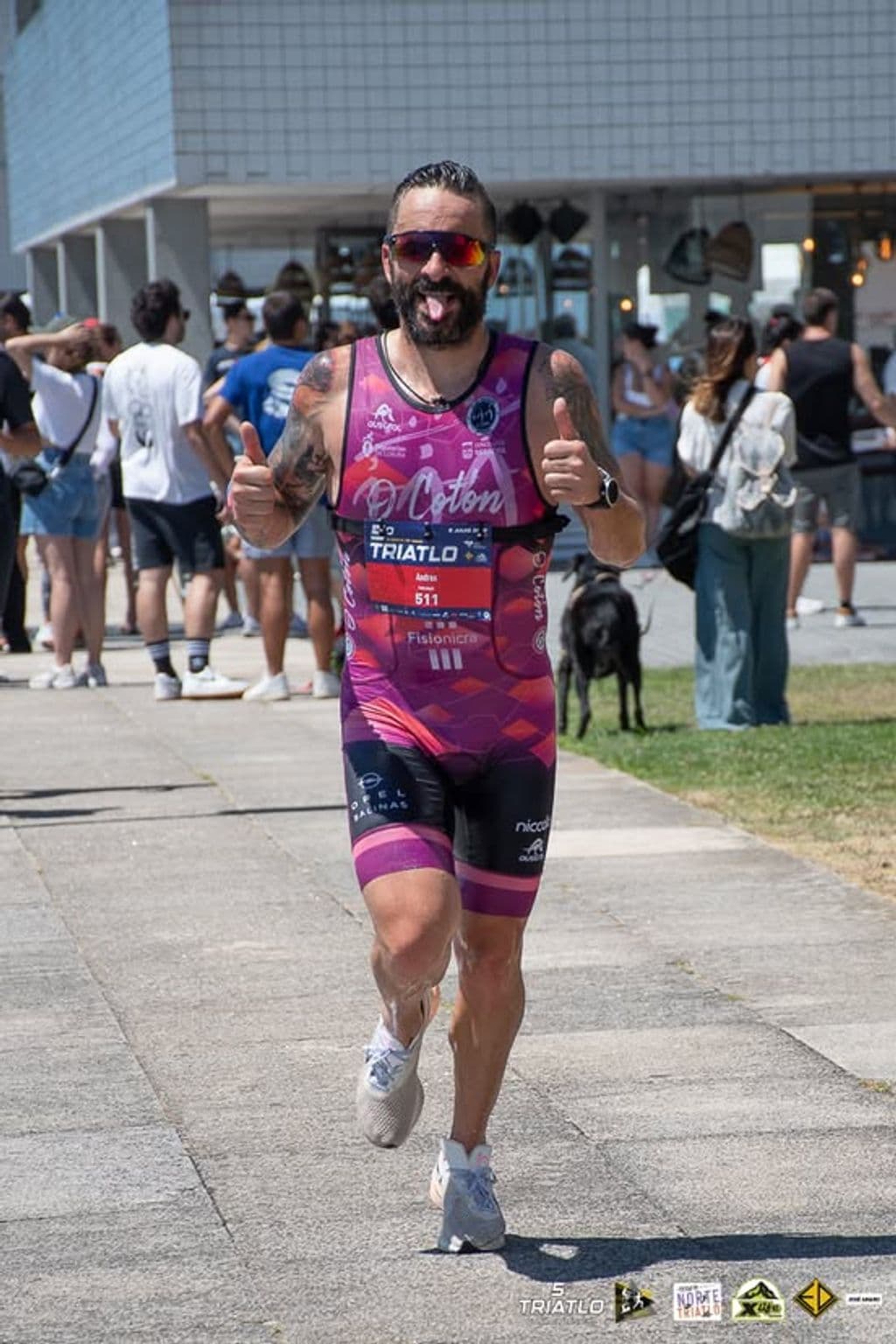 Atleta com o dorsal 511