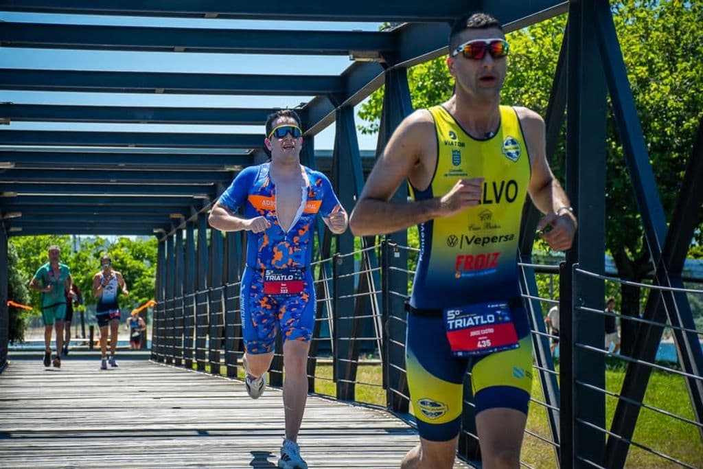 Atleta com o dorsal 435