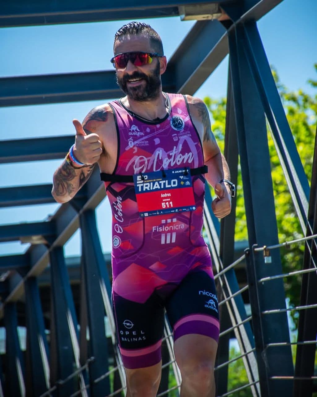 Atleta com o dorsal 511