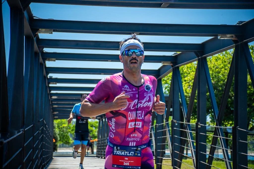 Atleta com o dorsal 365