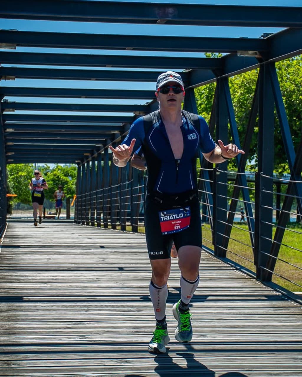 Atleta com o dorsal 339