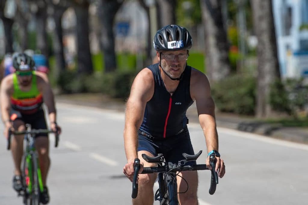 Atleta com o dorsal 197