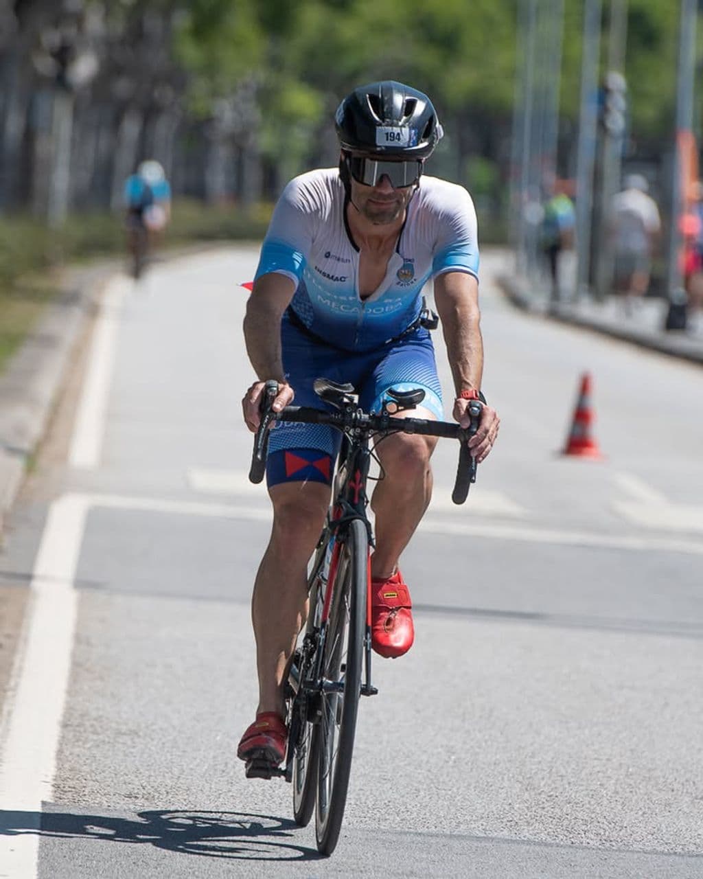 Atleta com o dorsal 194