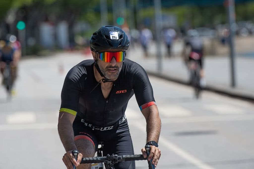 Atleta com o dorsal 213
