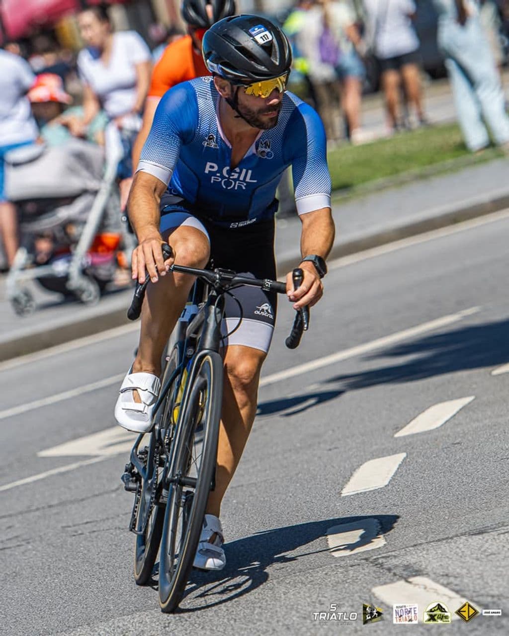 Atleta com o dorsal 117