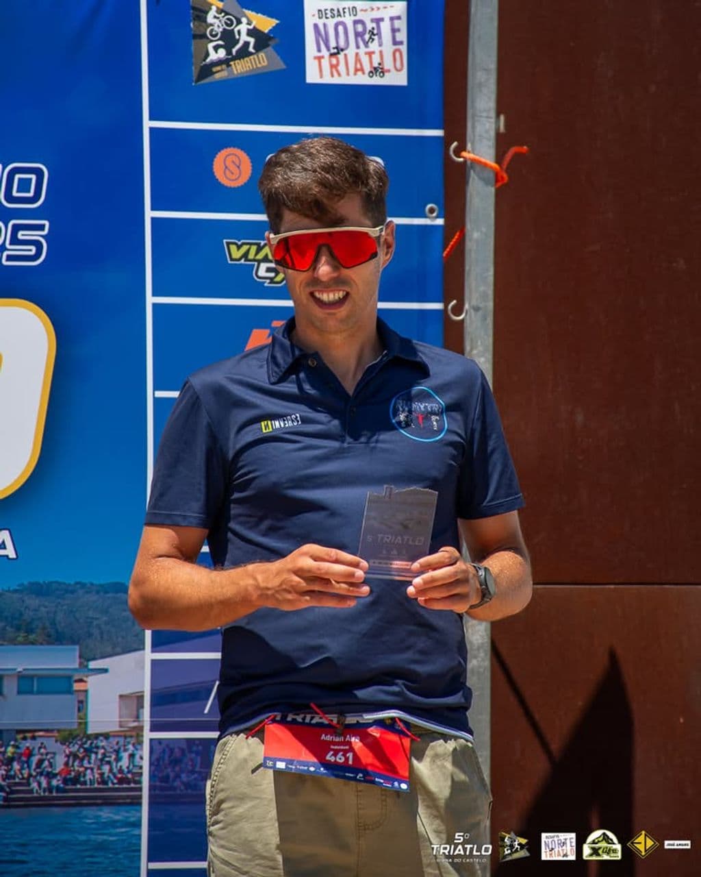 Atleta com o dorsal 461