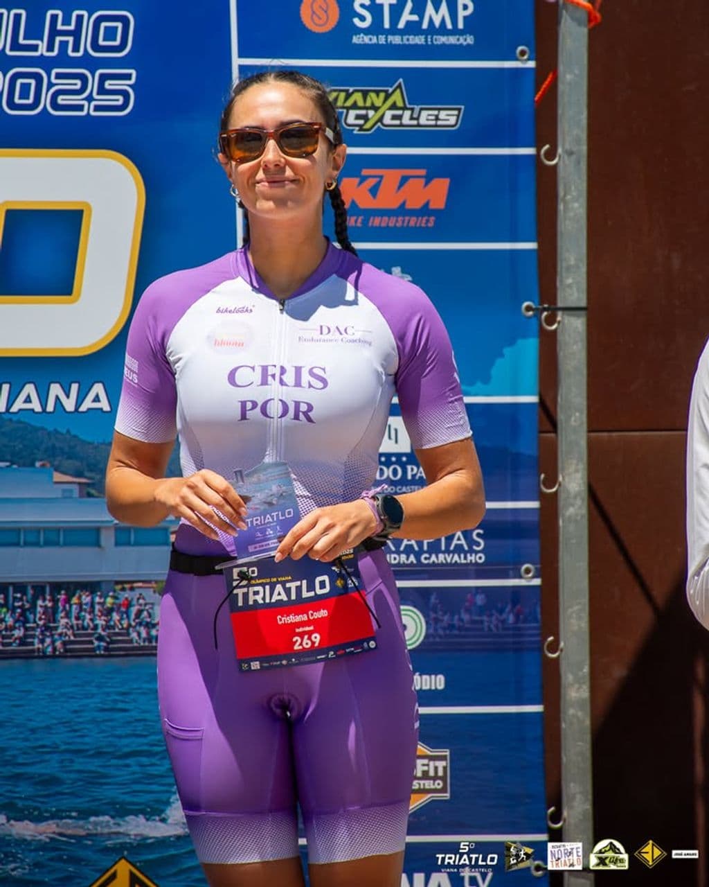 Atleta com o dorsal 269