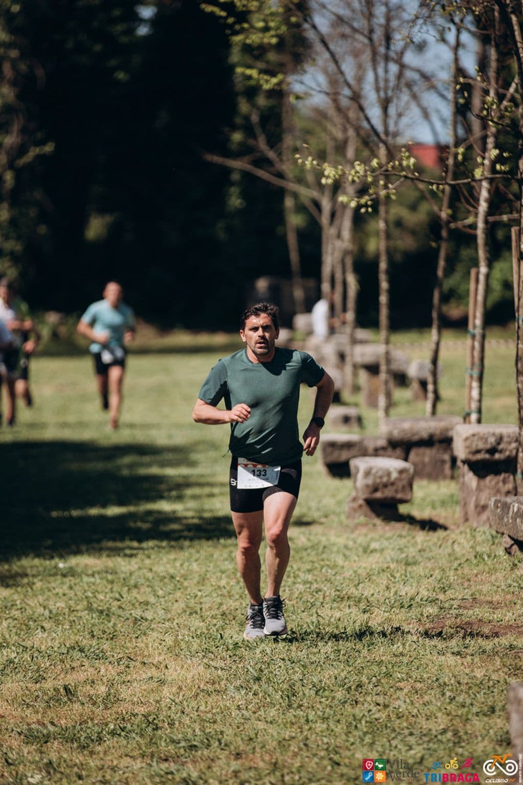 Atleta com o dorsal 133