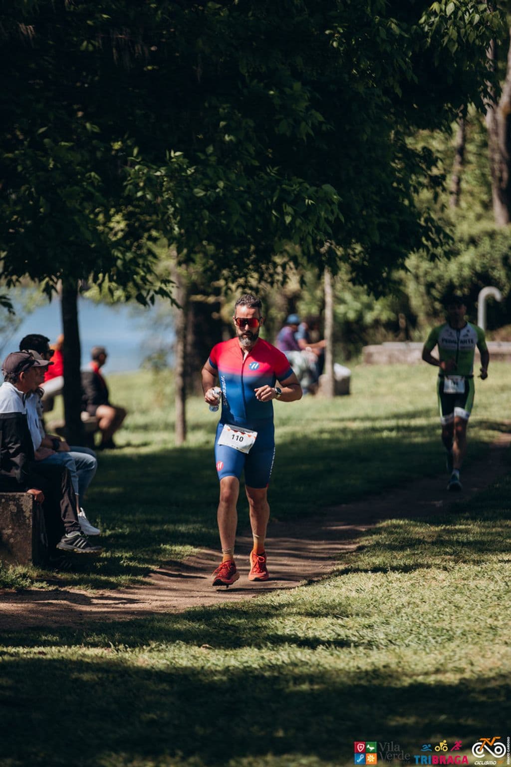 Atleta com o dorsal 110