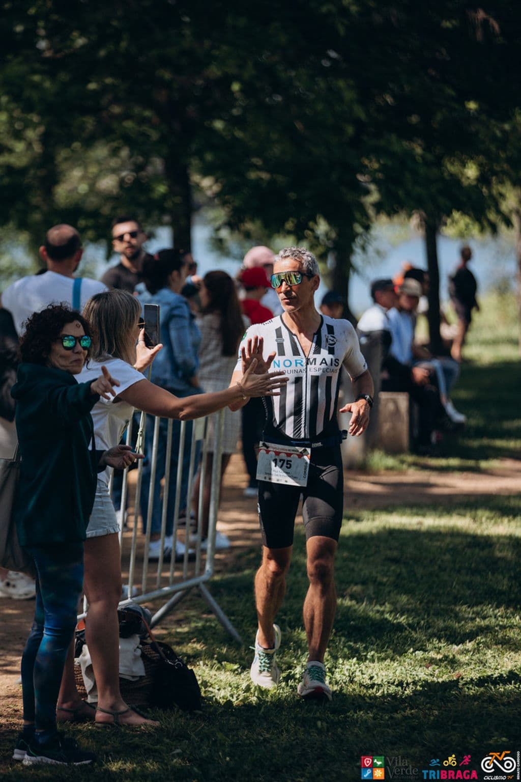 Atleta com o dorsal 175