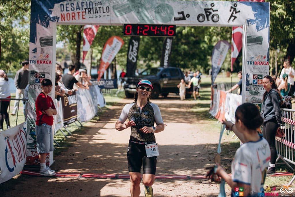 Atleta com o dorsal 168