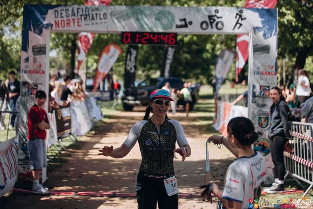 Atleta com o dorsal 168