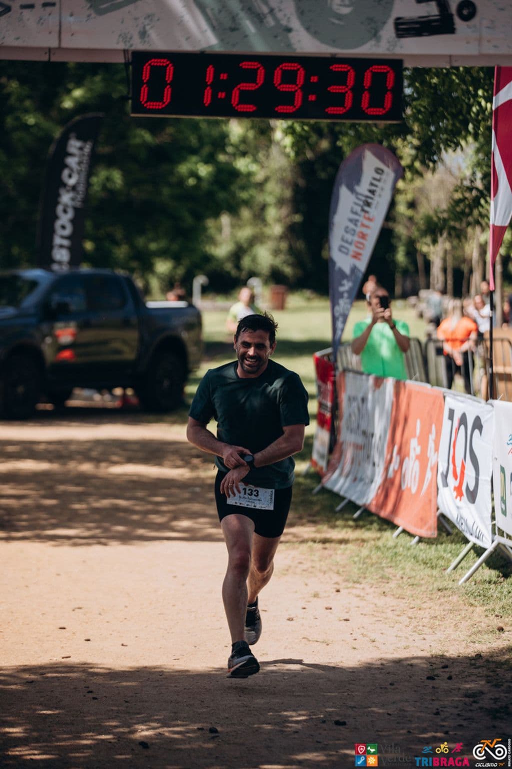 Atleta com o dorsal 133
