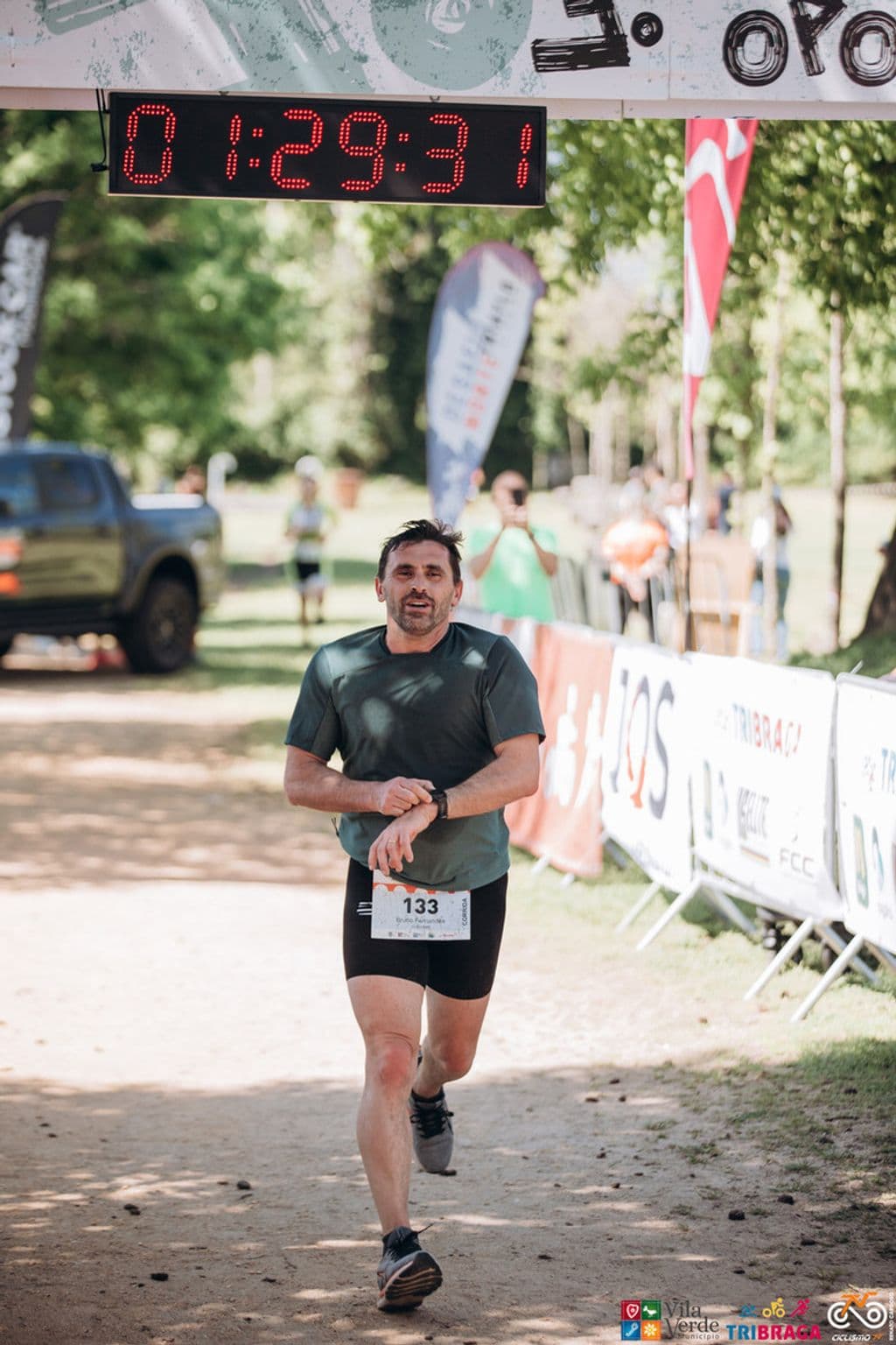 Atleta com o dorsal 133