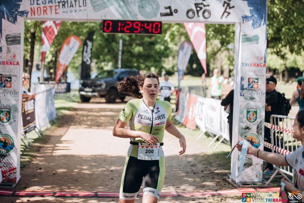 Atleta com o dorsal 200
