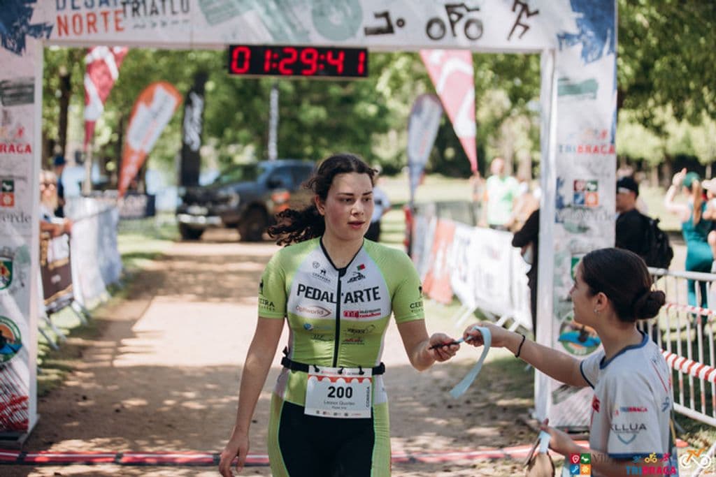 Atleta com o dorsal 200