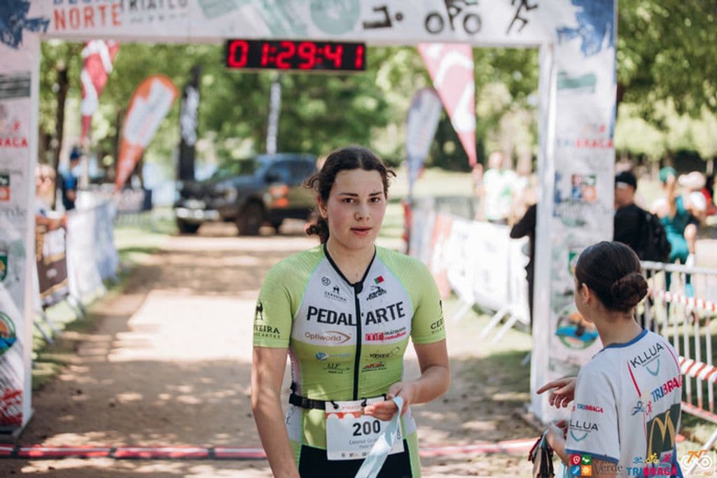 Atleta com o dorsal 200