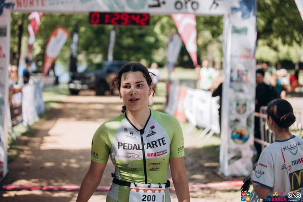 Atleta com o dorsal 200