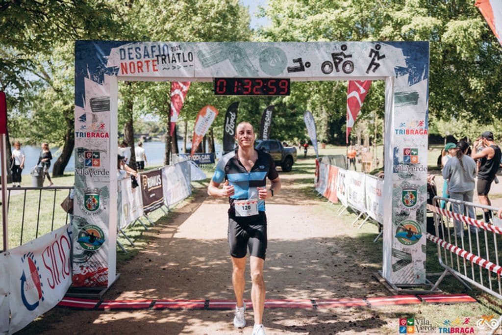 Atleta com o dorsal 120