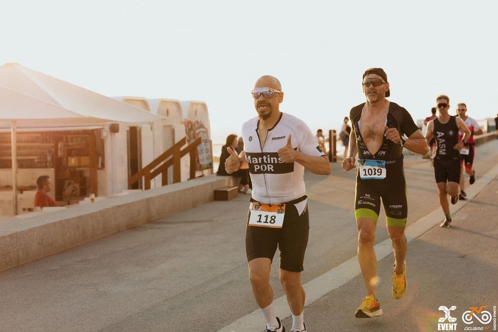 Atleta com o dorsal 118