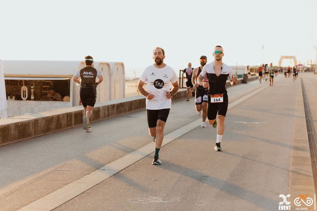 Atleta com o dorsal 164