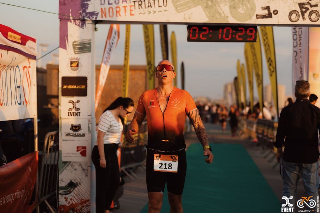 Atleta com o dorsal 218