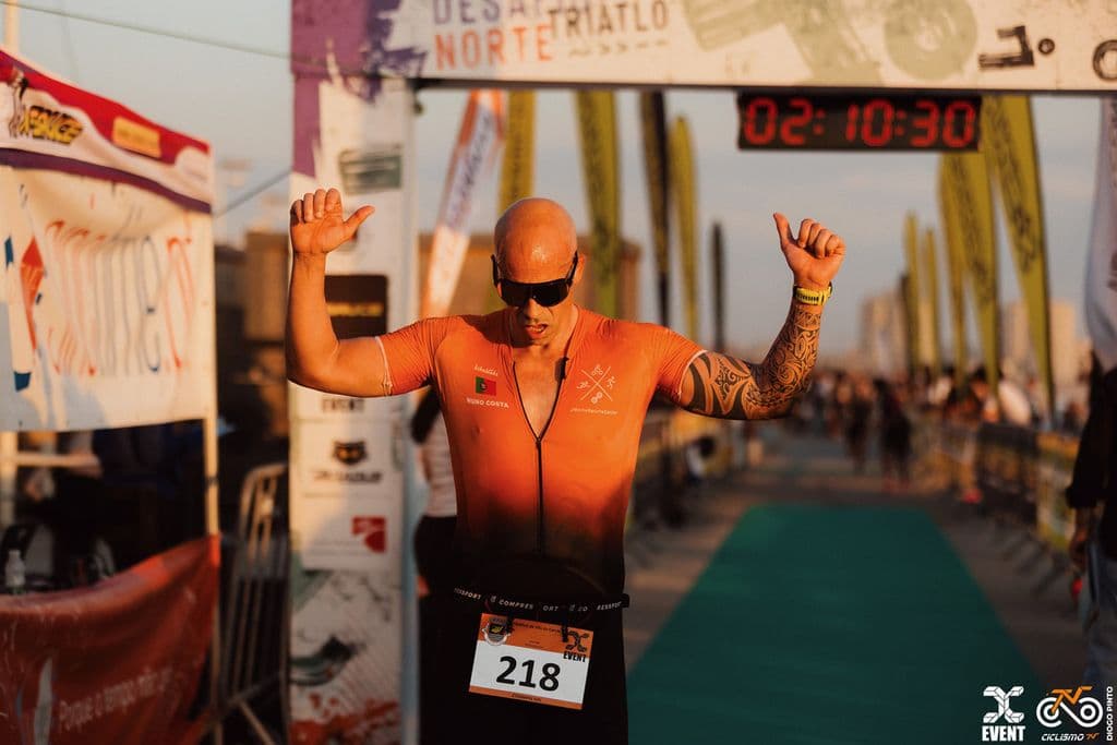 Atleta com o dorsal 218