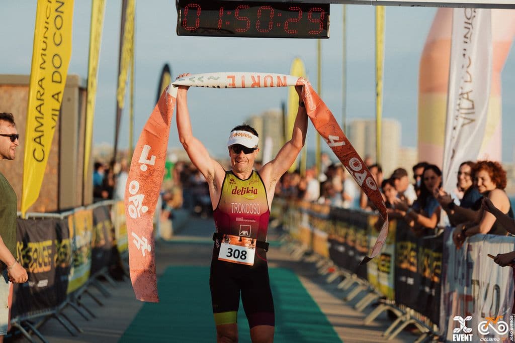 Atleta com o dorsal 308