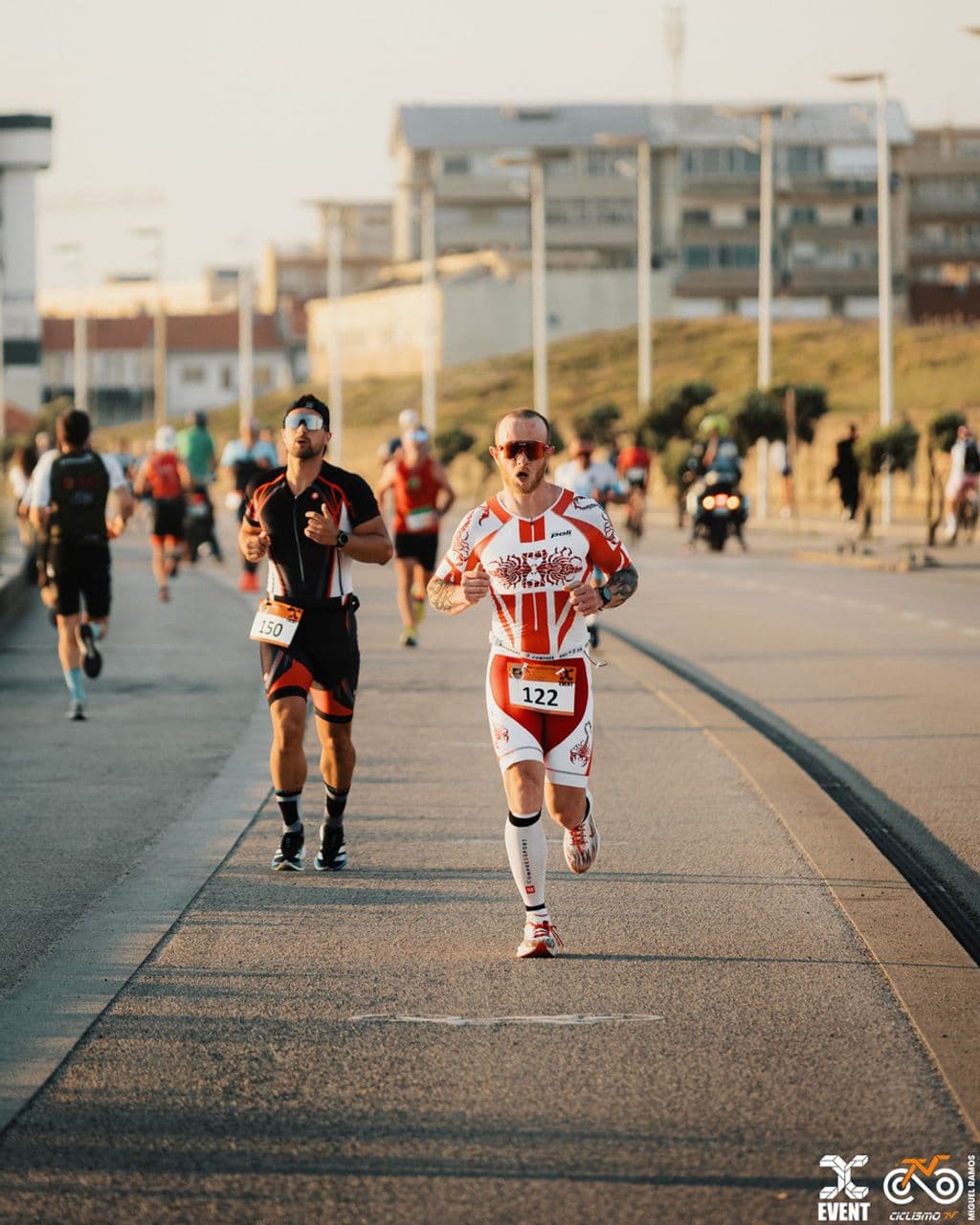 Atleta com o dorsal 150