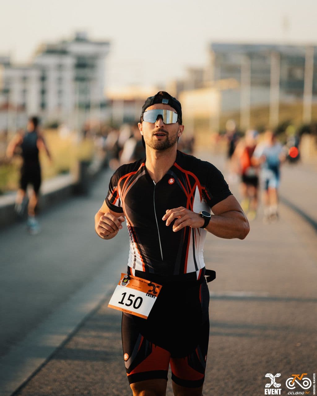 Atleta com o dorsal 150