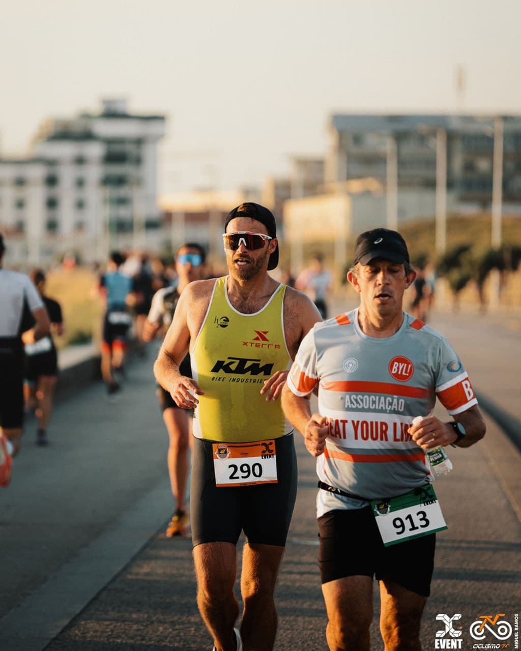 Atleta com o dorsal 290