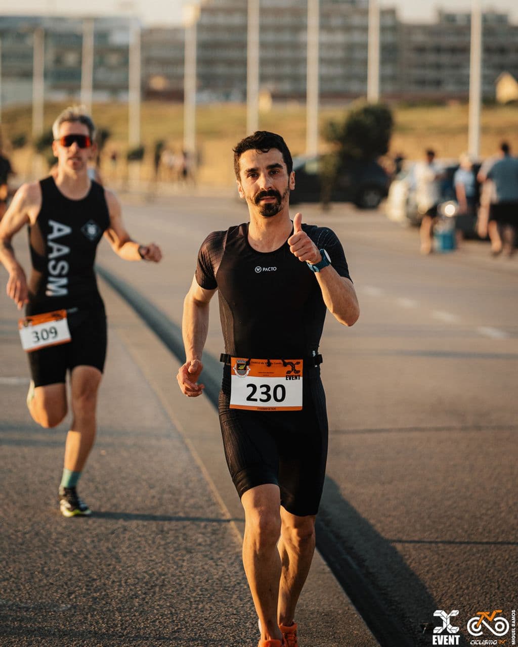 Atleta com o dorsal 309