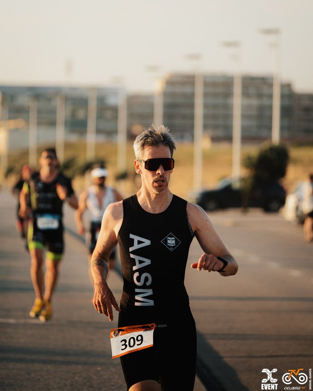 Atleta com o dorsal 309