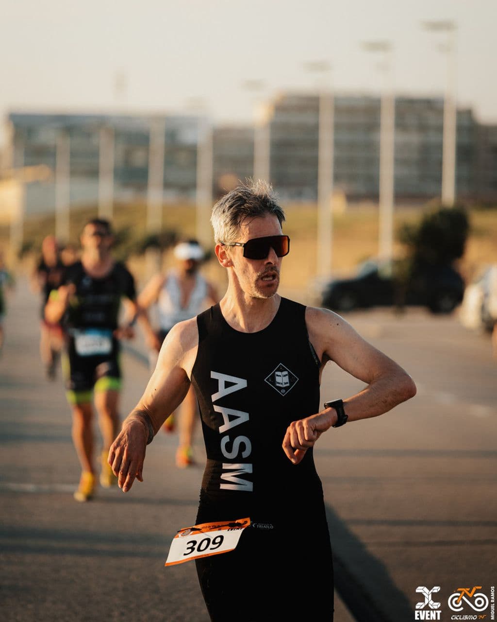 Atleta com o dorsal 309