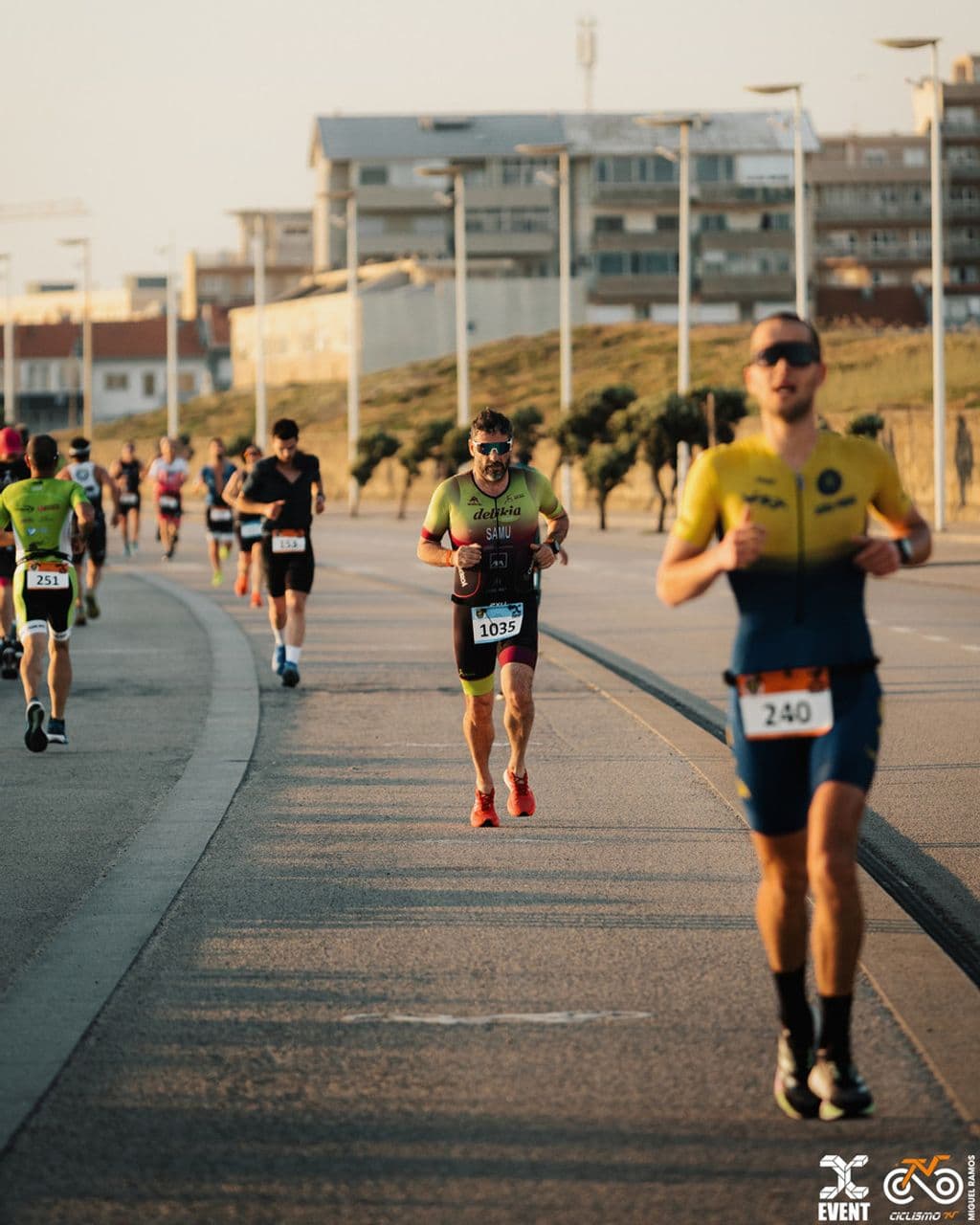 Atleta com o dorsal 240