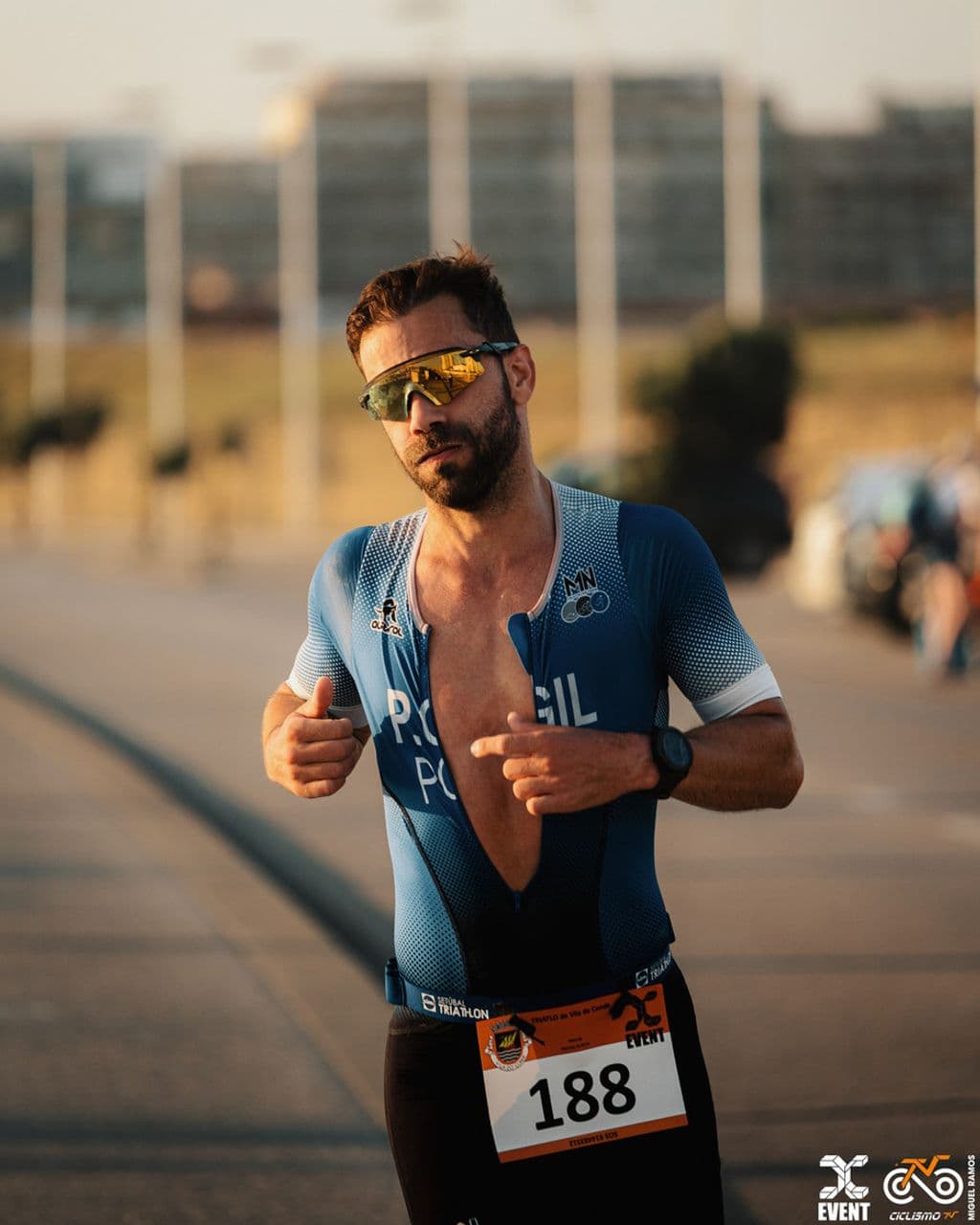 Atleta com o dorsal 188