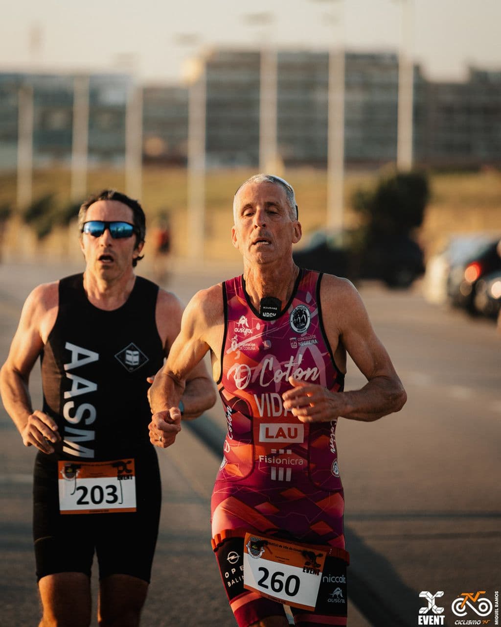 Atleta com o dorsal 203