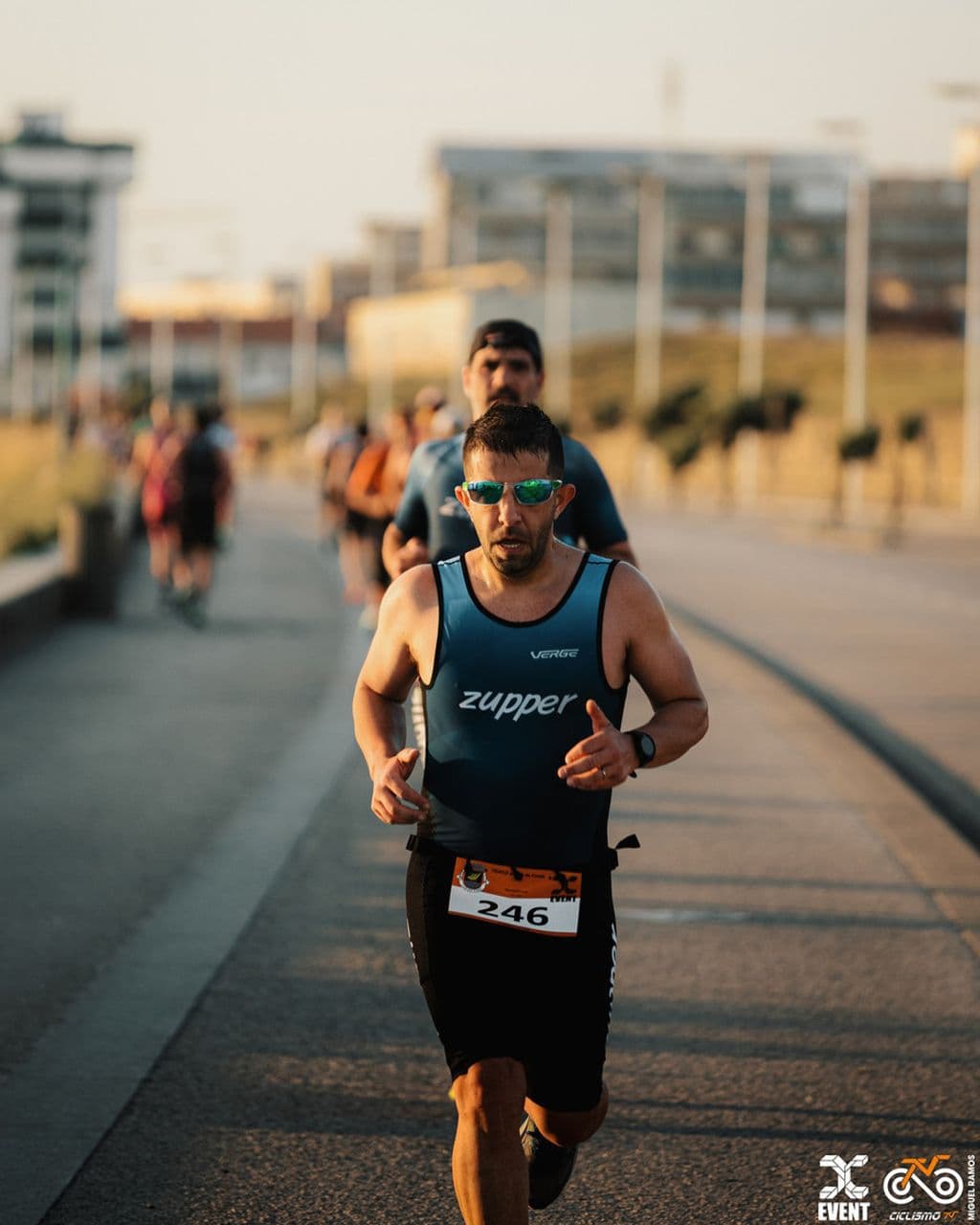 Atleta com o dorsal 246